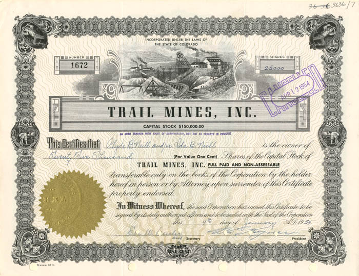 Trail Mines, Inc.